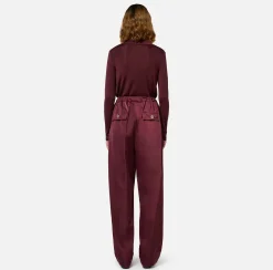 Elisabetta Franchi Trousers And Shorts|Trousers in technical nylon with zip