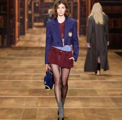 Elisabetta Franchi Top And T-Shirts|Tulle boxy top embroidered with sequins RougeNoir
