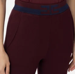 Elisabetta Franchi Trousers And Shorts|Viscose jogger trousers with logo bands Gold