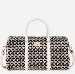 Elisabetta Franchi Luggage|Weekender Bag Monogram Travel