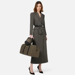 Elisabetta Franchi Luggage|Weekender Bag Monogram Travel