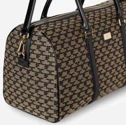 Elisabetta Franchi Luggage|Weekender Bag Monogram Travel