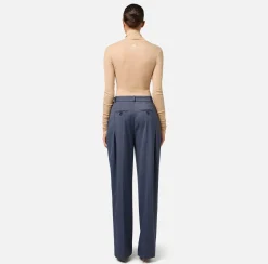 Elisabetta Franchi Top And T-Shirts|Wool and jersey turtleneck with logo